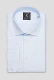camicia azzurra