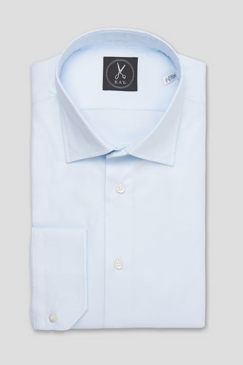 camicia azzurra