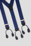 Tailored Braces Micropolka Dots Bluroyale/White