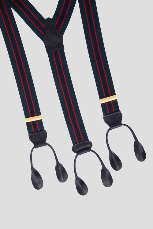 bretelle verdi regimental