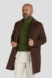 cappotto in cashmere marrone Loro Piana