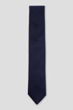 cravatta seta blu