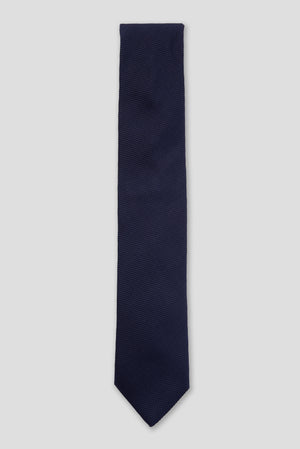 cravatta seta blu