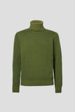 dolcevita verde in lana seta cashmere