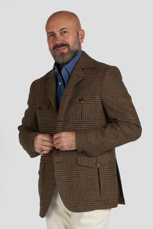 Field jacket pura lana