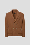 cardigan doppiopetto lana cashmere