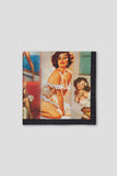 Clutch Bag Silk Design Pin Up