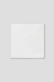White Silk Clutch