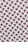 Pochette Silk Design Micro Cashmere Red/White