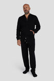 Black Cashmere And Wool Jumpsuit