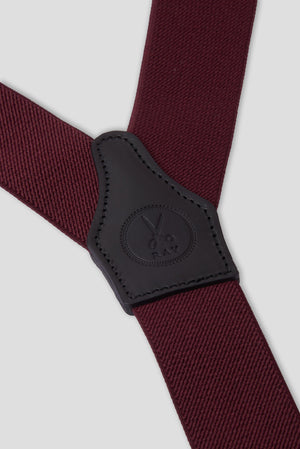 Bordeaux Sartorial Suspenders