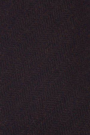 Brown Silk Cashmere And Wool Tie