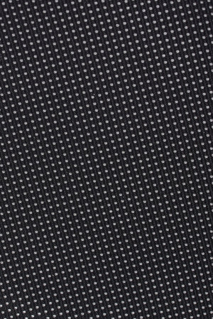 Pochette Black Silk White Dots